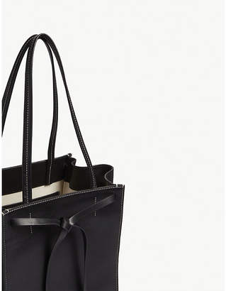 Vince Leather tote bag