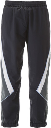 Martine Rose TRACKPANTS L Blue,Green,White Technical