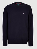Thumbnail for your product : Tommy Hilfiger Big & TallHoneycomb Knitted Jumper - Navy