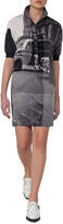 Thumbnail for your product : Akris Three Women Short-Sleeve Silk Polo Dress, Black