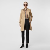 Thumbnail for your product : Burberry Button Detail Cotton Gabardine Trench Coat