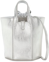 Thumbnail for your product : Off-White Laminate Allen Leather Bucket Bag