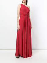 Thumbnail for your product : Liu Jo one shoulder flared gown
