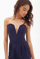 Thumbnail for your product : Forever 21 Strapless V-Cut Jumpsuit