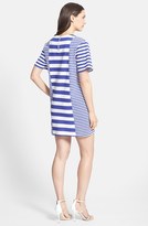 Thumbnail for your product : Rebecca Taylor Stripe Jersey Crewneck Dress