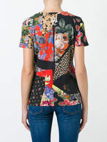 Thumbnail for your product : Alexander McQueen floral skull tablecloth print T-shirt