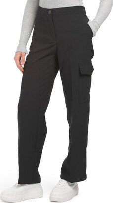 Women's Black Pants With Pockets In Back