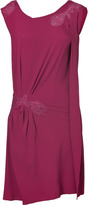 Thumbnail for your product : Philosophy di Alberta Ferretti Draped Dress with Lace Detail