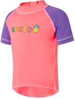 Thumbnail for your product : Speedo Toddler Girls Logo Sun Top
