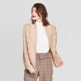 Thumbnail for your product : A New Day Women's Long Sleeve Ribbed Cuff Tweed Cardigan