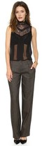 Thumbnail for your product : Alice + Olivia Onell Wide Leg Pants