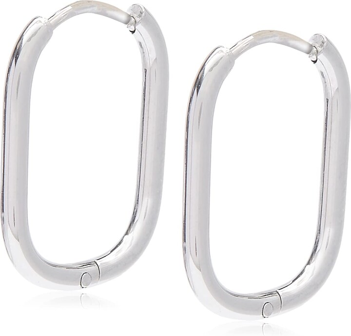 ZRO 3 Pairs Hoop Earrings 18K Gold Plated Hypoallergenic Stainless Steel Hoop Earrings Women Girls Gift 