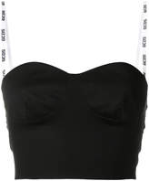 Thumbnail for your product : Gcds bandeau cropped top