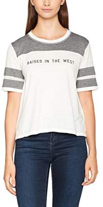 Juicy Couture Women's KNT Raised in The WEST TEE T-Shirt,(Size: M)
