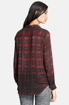 Thumbnail for your product : The Kooples SPORT Plaid Print Cotton & Silk Shirt