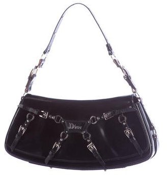 Christian Dior Buckle-Embellished Shoulder Bag