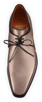 Thumbnail for your product : Arca Corthay Metallic Leather Derby Shoe