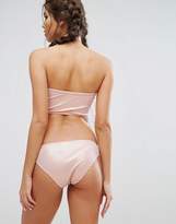 Thumbnail for your product : Jaded London Rose Foil Bikini Bottom