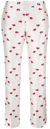 Giambattista Valli floral print trousers