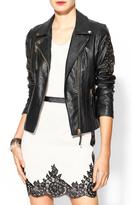 Thumbnail for your product : Juicy Couture Rhyme Los Angeles Vegan Leather Studded Arm Moto Jacket