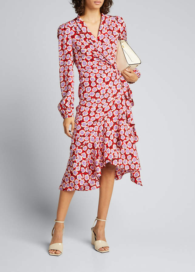 dvf carla dress