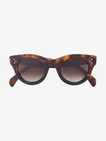 Céline Eyewear tortoiseshell baby audrey sunglasses