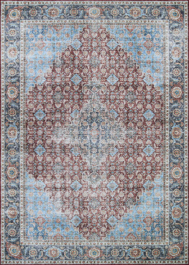 Couristan Pasha Nahavand Area Rug, Cabernet, 2' x 8' Runner