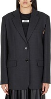 Thumbnail for your product : MM6 MAISON MARGIELA Cut-Out Detail Structured Blazer