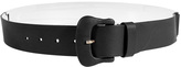 Thumbnail for your product : Maison Martin Margiela 7812 Maison Martin Margiela Black Leather Belt With Translucent Back