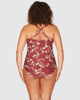 Thumbnail for your product : Artesands Vineyasa Red Raphael E/F Underwire Tankini Top