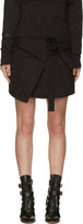 Thumbnail for your product : Isabel Marant Black Wrap Jaci Skirt