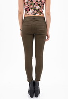Thumbnail for your product : Forever 21 Low-Rise - Destroyed Skinny Jeans