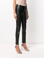 Thumbnail for your product : Ermanno Scervino Faux Leather Skinny Trousers