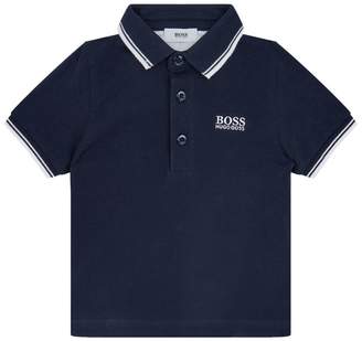 HUGO BOSS Embroidered Logo Polo Shirt