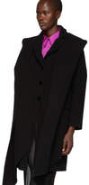 Thumbnail for your product : Marc Jacobs Black Hood Scarf Coat