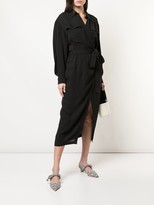 Thumbnail for your product : Derek Lam Wrap-Front Dress