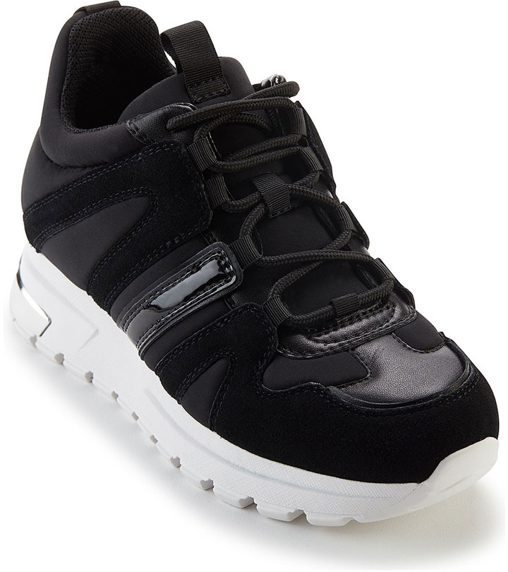 dkny lace up sneakers