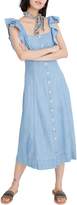 Thumbnail for your product : Madewell Princess Seamed Denim Midi Dress