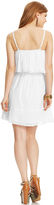 Thumbnail for your product : Jessica Simpson Francois Ruffled Crochet-Knit-Trim Dress