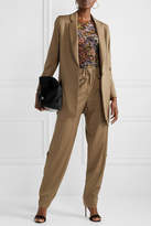 Thumbnail for your product : Preen by Thornton Bregazzi Wool Blazer - Brown