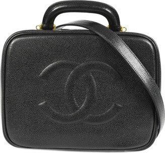 CHANEL Pre-Owned Handle With Care Vanity 2way Bag - Black for Men