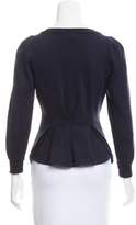 Thumbnail for your product : Marc by Marc Jacobs Long Sleeve Embellished Top