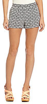 Thumbnail for your product : Soulmates Tribal Print Cuffed Soft Shorts