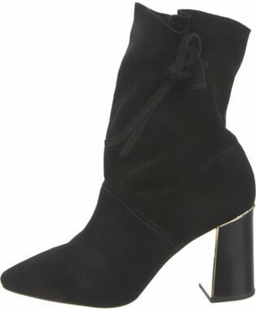 Tory Burch Suede Sock Boots - ShopStyle