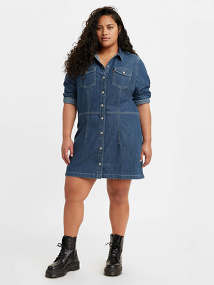 Levied Denim Dress | Shop the world's largest collection of fashion |  ShopStyle