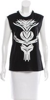 Thumbnail for your product : Sandro Sleeveless Sequined-Embellished Top