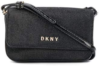 DKNY logo plaque cross body bag