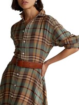 Thumbnail for your product : Polo Ralph Lauren Pashmina Tie-Waist Shirtdress