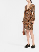 Thumbnail for your product : Diane von Furstenberg Toronto spot-print mini dress