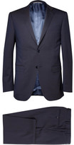 Thumbnail for your product : Canali Navy Slim-Fit Wool Travel Suit